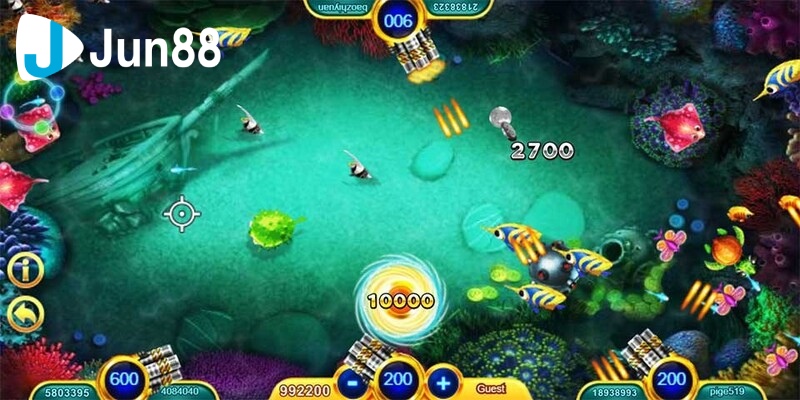 Ưu điểm nổi bật của game bắn cá đại dương tại JUN88